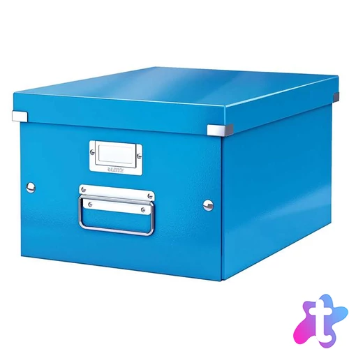 Doboz, A4 méret, LEITZ "Click&Store", kék