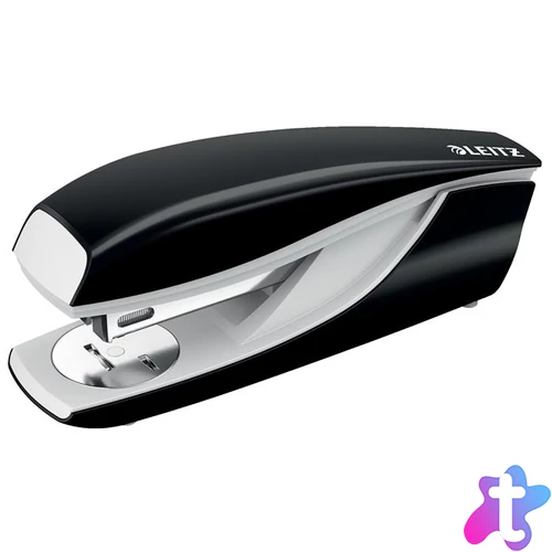 Tűzőgép, 24/6, 26/6, 30 lap, LEITZ "Nexxt Wow", fekete