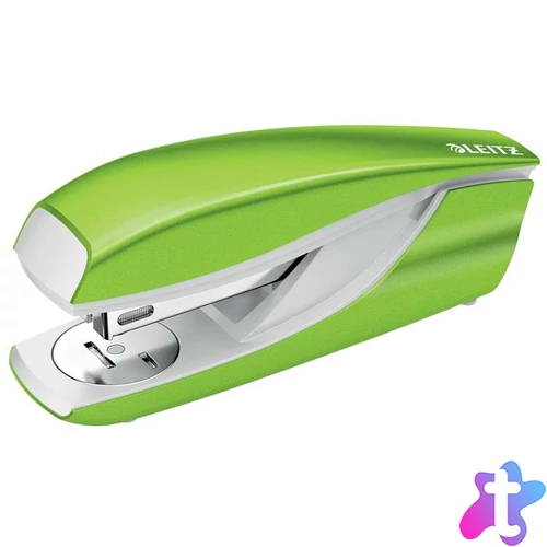 Tűzőgép, 24/6, 26/6, 30 lap, LEITZ "Nexxt Wow", zöld