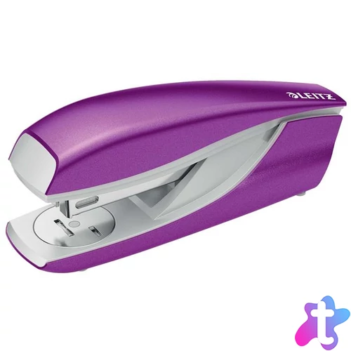 Tűzőgép, 24/6, 26/6, 30 lap, LEITZ "Nexxt Wow", lila