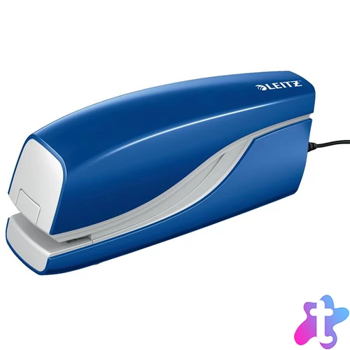 Tűzőgép, elektromos, No. 10, 10 lap, LEITZ "Nexxt 5532", kék