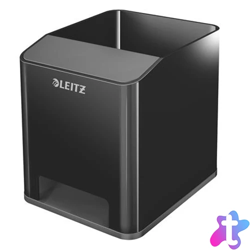 Írószertartó, kettős színhatású, LEITZ "Duo", fekete
