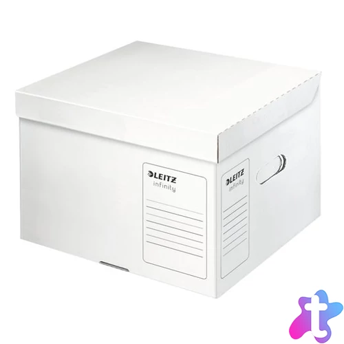 Archiválókonténer, M méret, LEITZ "Infinity", fehér