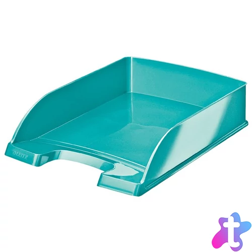 Irattálca, műanyag, LEITZ "Wow", jégkék