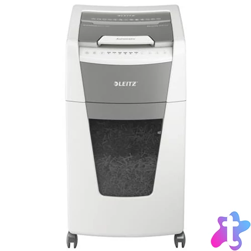 Iratmegsemmisítő, konfetti, 300 lap, LEITZ "IQ AutoFeed Office 300 P4 Pro"