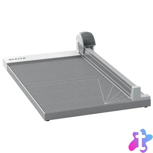 Vágógép, görgős, A3, 15 lap, LEITZ "Precision Office"