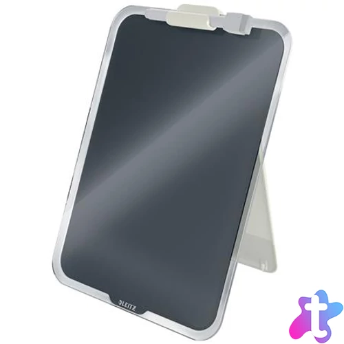 Üvegtábla, törölhető, asztali, A4, LEITZ "Cosy", bársonyszürke