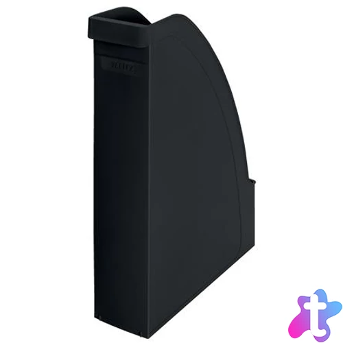 Iratpapucs, műanyag, 78 mm, LEITZ "Recycle", fekete