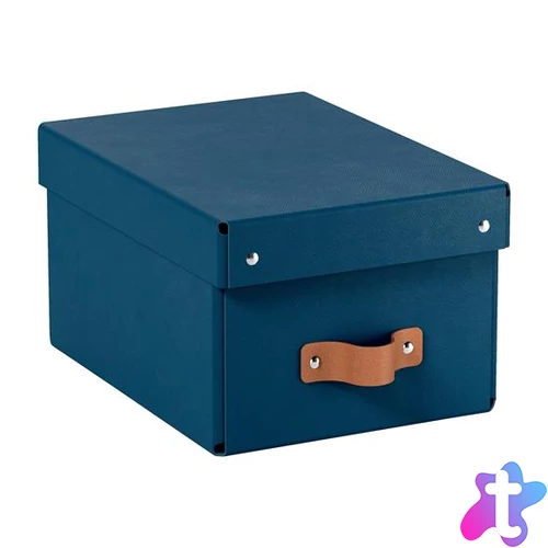 Tárolódoboz, S méret, LEITZ "Puro", óceánkék
