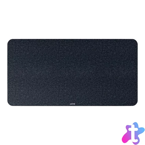 Könyökalátét, 70x36 cm, filc, LEITZ, sötétszürke