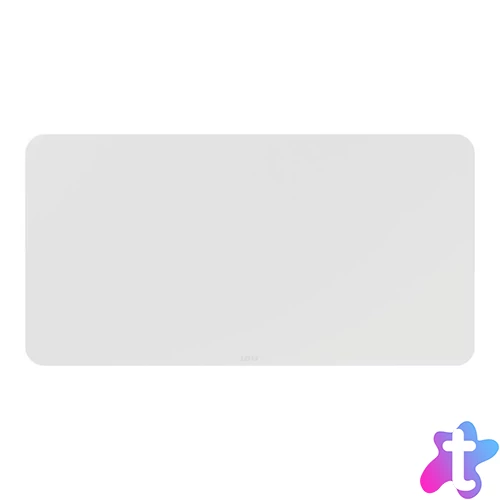 Könyökalátét, újrahasznosított bőr, 70x36 cm, LEITZ, világosszürke