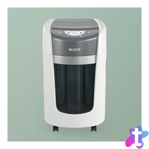 Iratmegsemmisítő, mikrokonfetti, 6 lap, LEITZ "IQ OptiMax Home Office 225 P5"