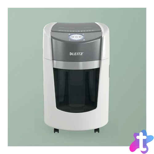 Iratmegsemmisítő, mikrokonfetti, 8 lap, LEITZ "IQ OptiMax Small Office 350 P5"