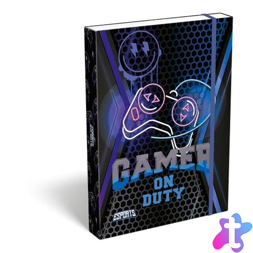 Füzetbox, A4, LIZZYSULI, Esports Gamer on duty