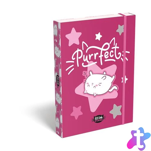 Füzetbox, A5, LIZZYSULI, "Kit tok Stars Purrfect"