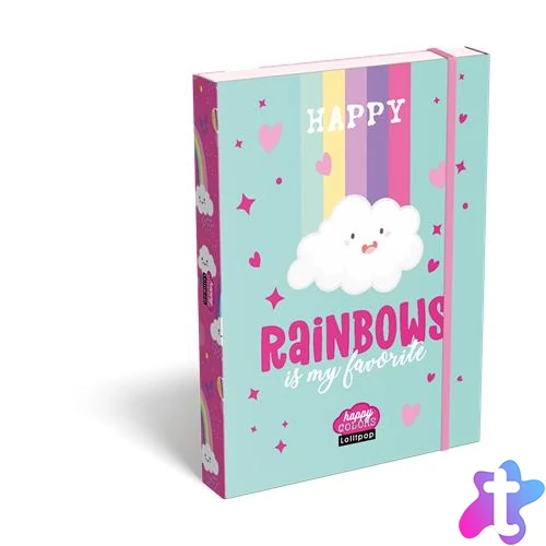 Füzetbox, A5, LIZZYSULI, "Lollipop Rainbow"