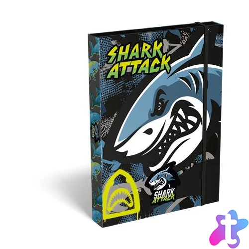 Füzetbox, A5, LIZZYSULI, "Shark Attack"