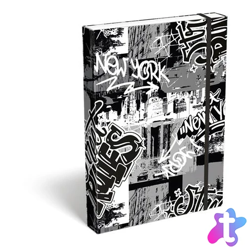 Füzetbox, A4, LIZZYSULI, "Street Rules"