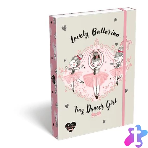 Füzetbox, A4, LIZZYSULI, "Tiny Dancer, Lovely Ballerina"