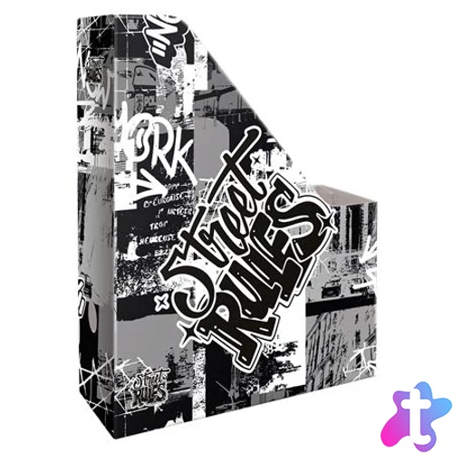 Iratpapucs, karton, A4, LIZZYSULI, "Street Rules"