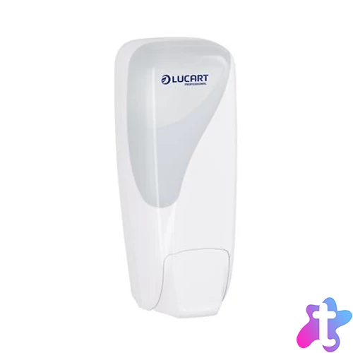 Hab- és folyékony szappan adagoló, LUCART "Identity", fehér
