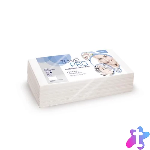 Törlőkendő, V hajtogatott, 1 rétegű, 60 lap, LUCART "Airtech Towel Pro", fehér