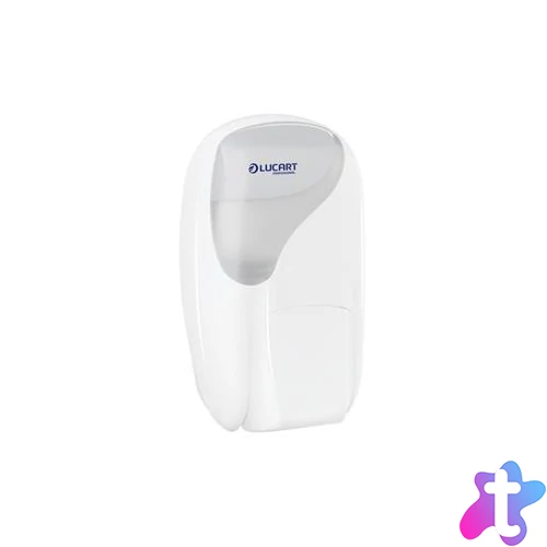 Hab- és folyékony szappan adagoló, LUCART "Identity 400", fehér