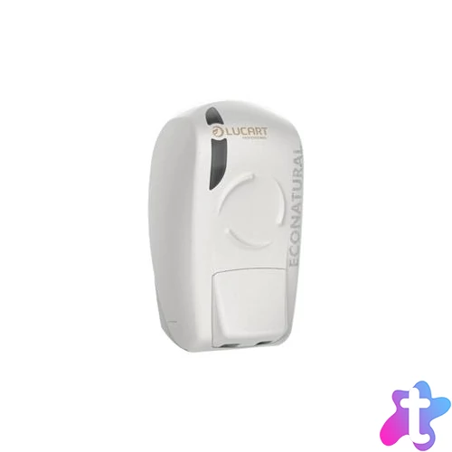 Hab- és folyékony szappan adagoló, LUCART "EcoNatural Flow 400", fehér