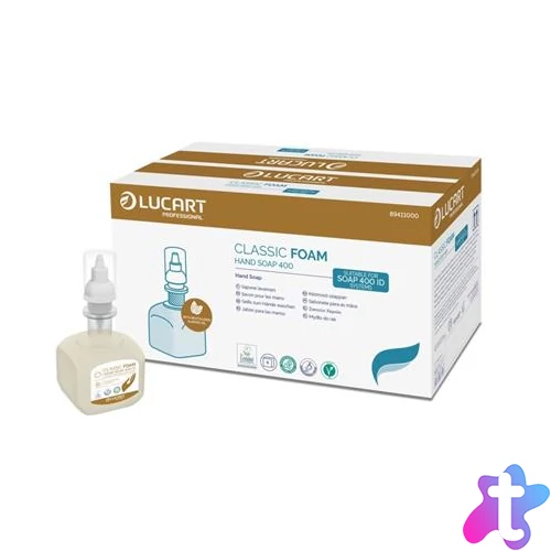 Habszappan, 0,4 l, LUCART "Classic", mandulaolajjal