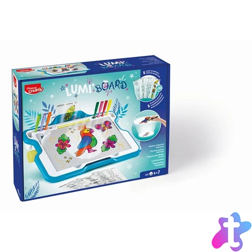 Kreatív készségfejlesztő rajzkészlet, MAPED CREATIV "Lumi Board"