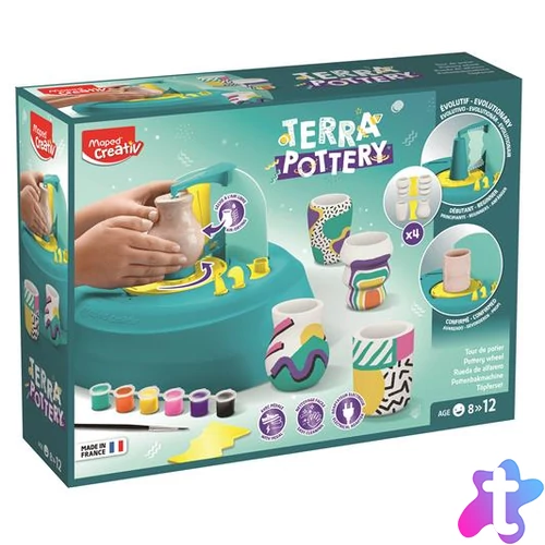 Korongozó készlet, MAPED CREATIV "Terra Pottery"