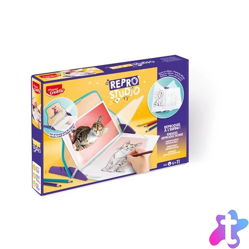 Kreatív rajzkészlet, tükörkép technika, MAPED CREATIV "Repro Studio"