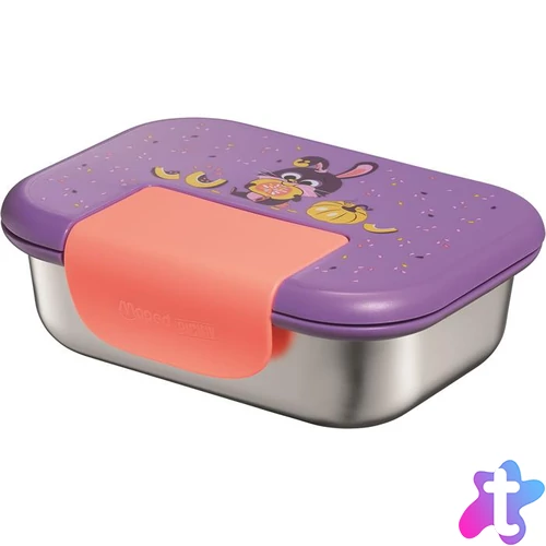 Uzsonnás doboz, 900 ml, rozsdamentes acél, MAPED PICNIK "Concept Miniz", nyuszi