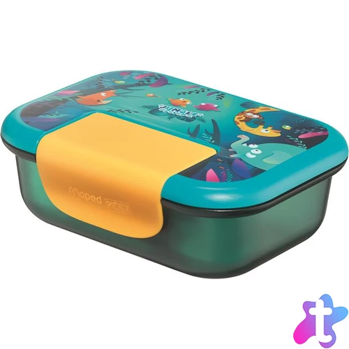 Uzsonnás doboz, 900 ml, Ecozen®, MAPED PICNIK "Jungle Fever"