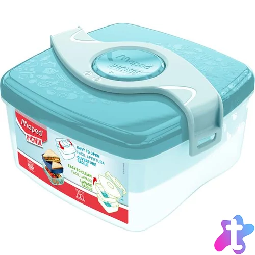 Uzsonnás doboz, MAPED PICNIK "Origins", türkiz