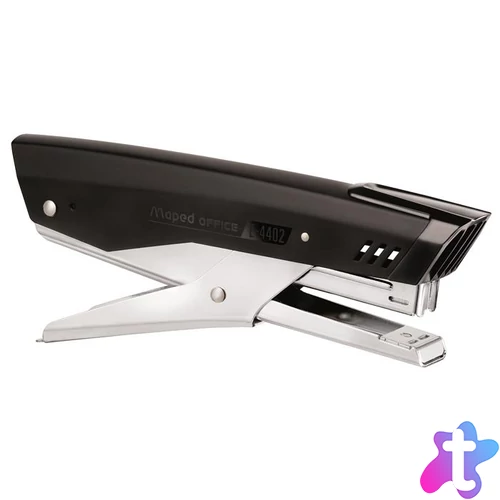 Tűzőgép, kézi, 24/6, 26/6, 20 lap, MAPED "Essentials", fekete