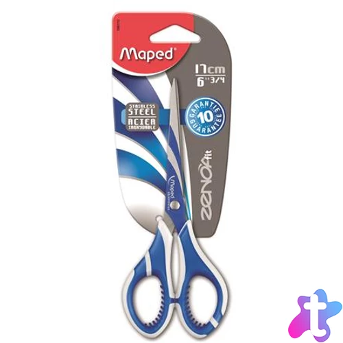 Olló, általános, 17 cm, MAPED "Zenoa Fit"