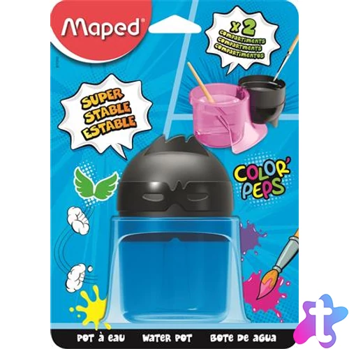 Ecsettál, műanyag, 2 rekeszes, MAPED