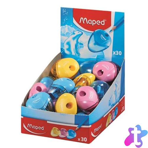 Hegyező display, egylyukú, tartályos, MAPED "I-Gloo", vegyes színek