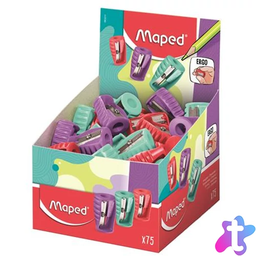 Hegyező display, egylyukú, MAPED "Boogy", vegyes színek