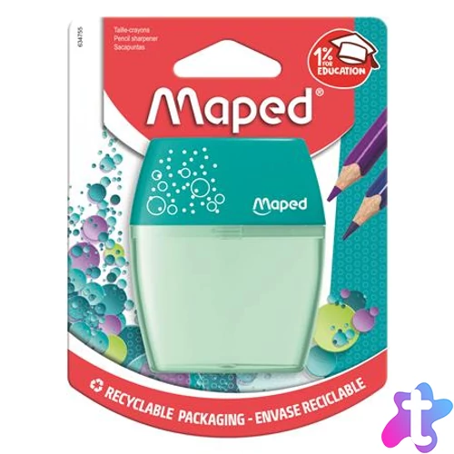 Hegyező, kétlyukú, tartályos, MAPED "Shaker", vegyes színek