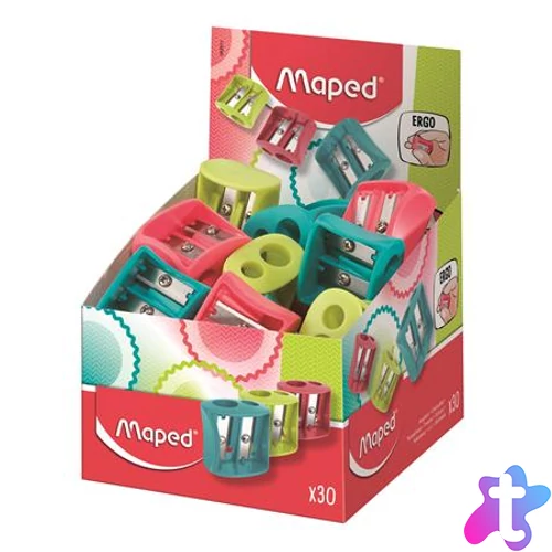 Hegyező display, kétlyukú, MAPED "Vivo" vegyes színek