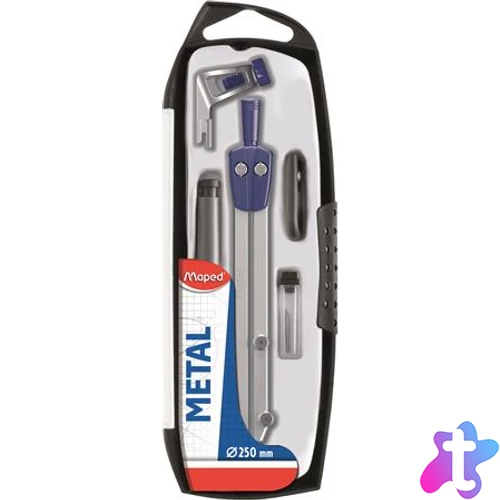 Körző készlet, 5 darabos, MAPED "Focus/Start"