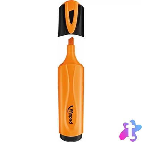 Szövegkiemelő, 1-5 mm, MAPED "Fluo Peps Classic", narancssárga