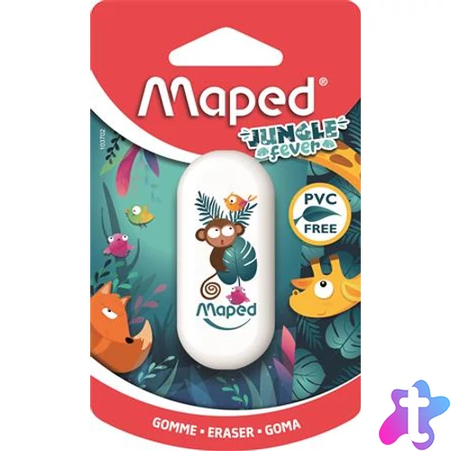 Radír, MAPED "Jungle Fever", vegyes minta