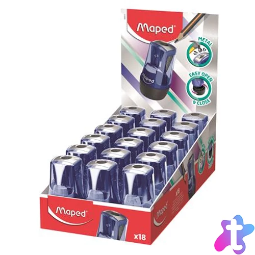 Hegyező display, egylyukú, tartályos, MAPED "Tonic", kék