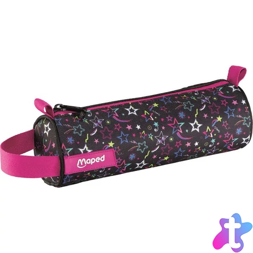 Tolltartó, henger alakú, cipzáras, MAPED, csillagok