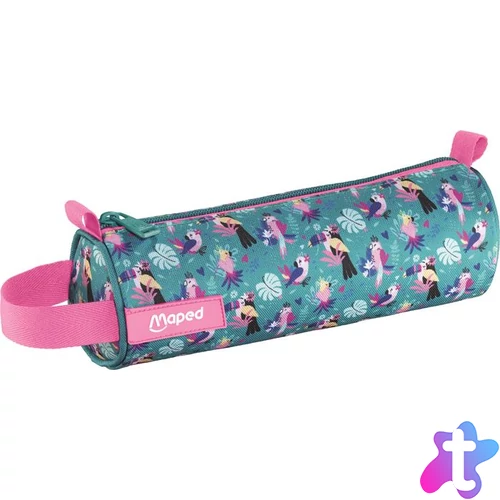 Tolltartó, henger alakú, cipzáras, MAPED, trópusi