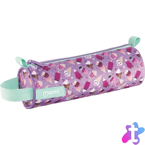 Tolltartó, henger alakú, cipzáras, MAPED, yummy