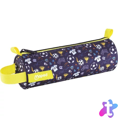 Tolltartó, henger alakú, cipzáras, MAPED, foci